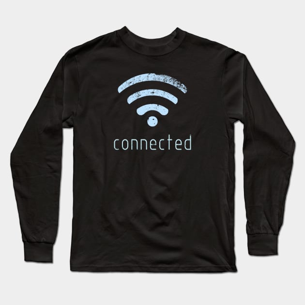 wi fi Long Sleeve T-Shirt by LND4design